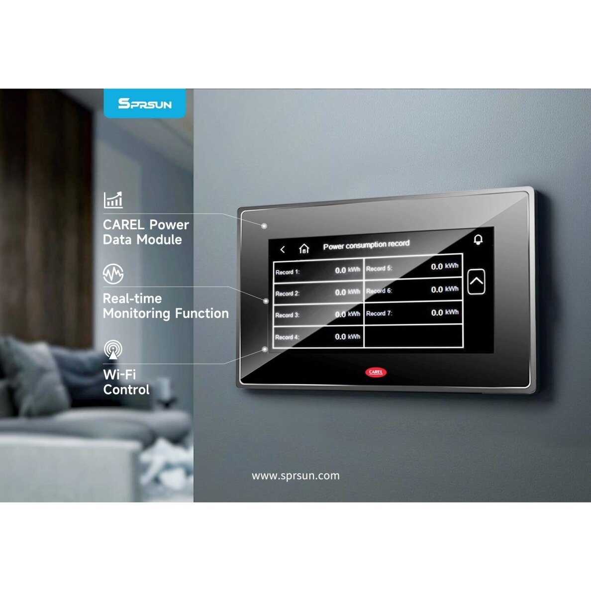 Aukštatemperatūris šilumos siurblys oras/vanduo monoblokas Sprsun Greenergy Pro Series R290 9,5kW 3