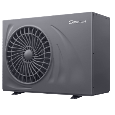 Aukštatemperatūris šilumos siurblys monoblokas oras/vanduo Sprsun Greenergy Series R290 12kW, trifazis 1