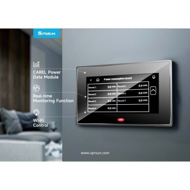 Aukštatemperatūris šilumos siurblys monoblokas oras/vanduo Sprsun Greenergy Pro Series R290 11,5kW, trifazis 3 Aukštatemperatūris šilumos siurblys monoblokas oras/vanduo Sprsun Greenergy Pro Series R290 11,5kW, trifazis 3