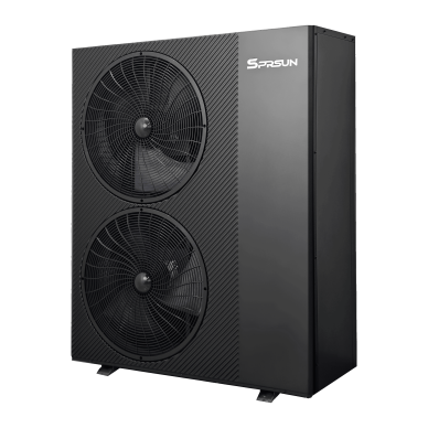 Aukštatemperatūris šilumos siurblys oras/vanduo monoblokas Sprsun Greenergy Pro Series R290 15,5kW 2