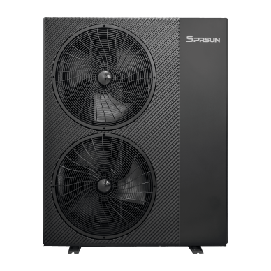 Aukštatemperatūris šilumos siurblys oras/vanduo monoblokas Sprsun Greenergy Pro Series R290 18,5kW