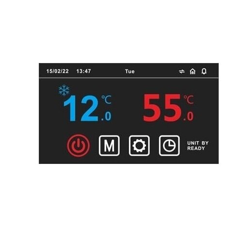 Aukštatemperatūris šilumos siurblys monoblokas oras/vanduo Sprsun Greenergy Series R290 12kW, trifazis 4