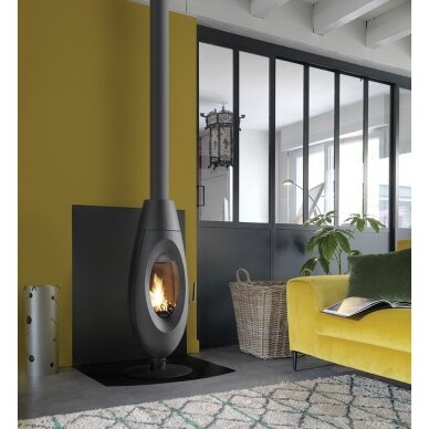 Ketinė krosnelė Invicta Ovatio 5,5kW 1 Ketinė krosnelė Invicta Ovatio 5,5kW 1