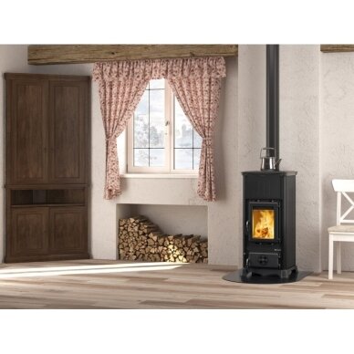 Ketinė krosnelė Nordica Emiliana Steel 6,5kW 1