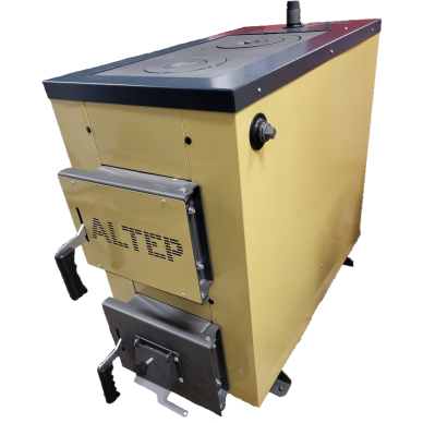 Kieto kuro katilas-viryklė Altep Jump 20kW Kieto kuro katilas-viryklė Altep Jump 20kW