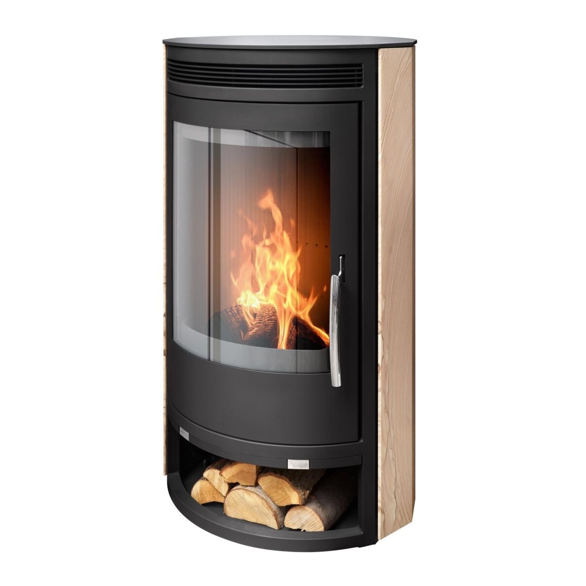 Plieninė krosnelė ABX Arktis 8 8kW