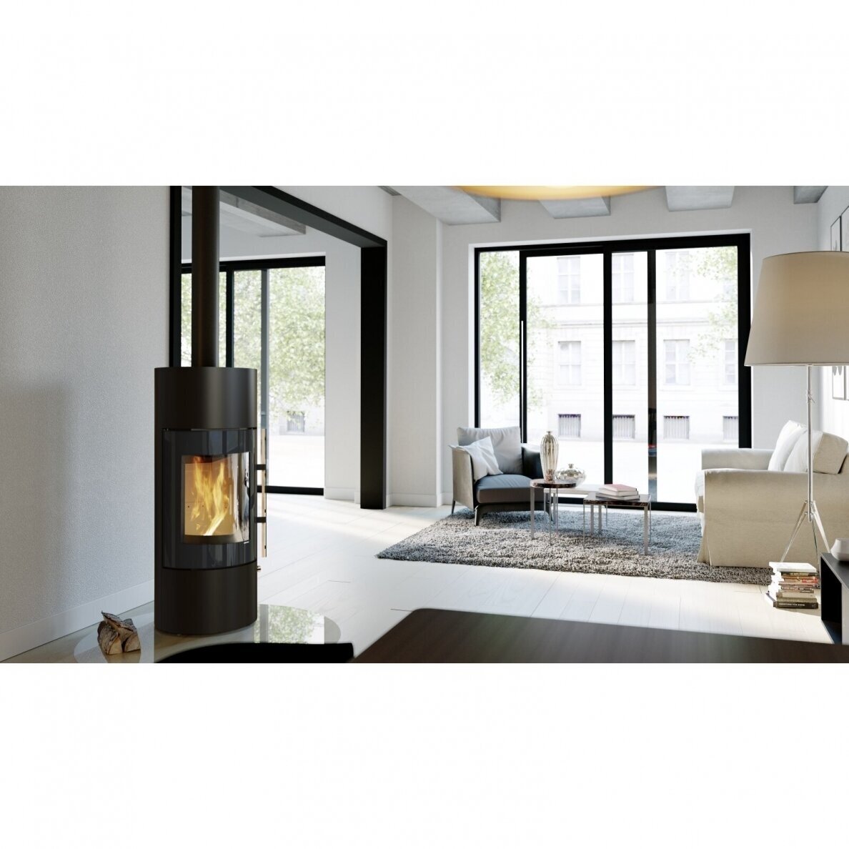 Plieninė krosnelė Defro Home Orion 7,0kW 1