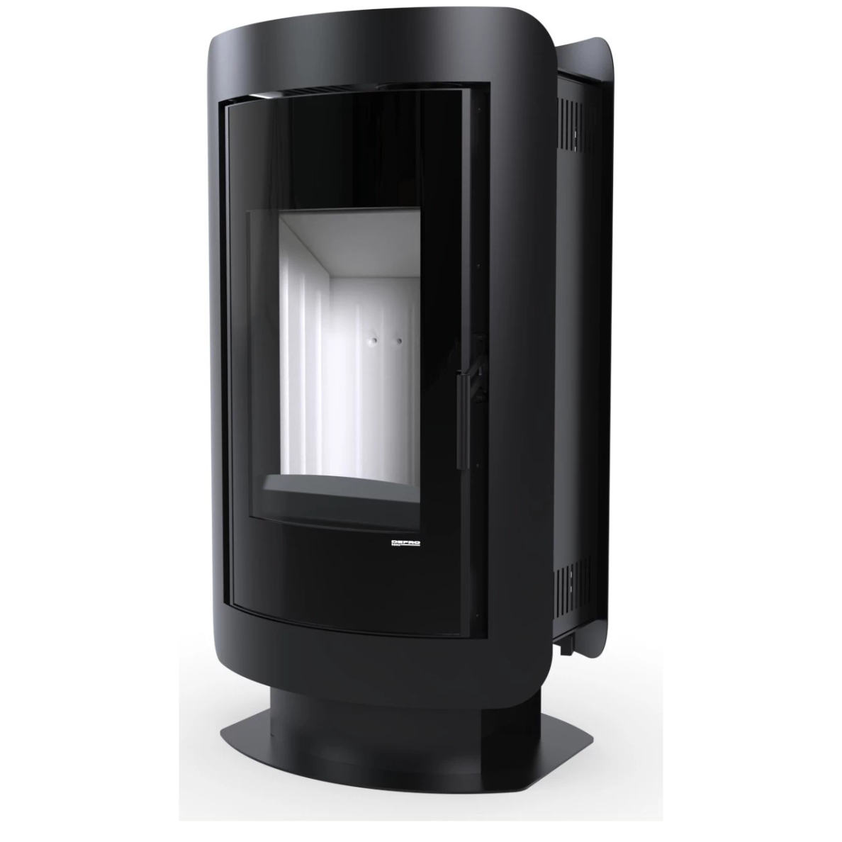 Plieninė krosnelė Defro Home Oval 9,0kW