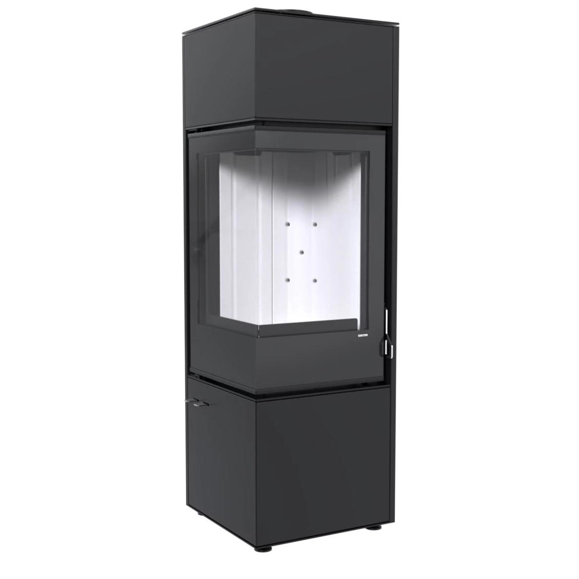 Plieninė krosnelė Defro Home Quadrom Long 9kW