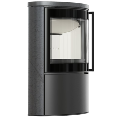 Plieninė krosnelė Kratki Bjorn GRAFIT SATIN 7kW Plieninė krosnelė Kratki Bjorn GRAFIT SATIN 7kW
