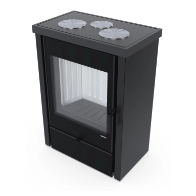 Plieninė krosnelė Defro Home Della 9,8kW 1 Plieninė krosnelė Defro Home Della 9,8kW 1