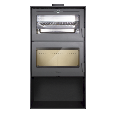 Plieninė krosnelė Lacunza Oslo 11,5kW 1 Plieninė krosnelė Lacunza Oslo 11,5kW 1