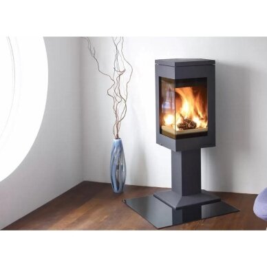 Plieninė krosnelė Nordpeis Quadro 1 Basic 6kW 1