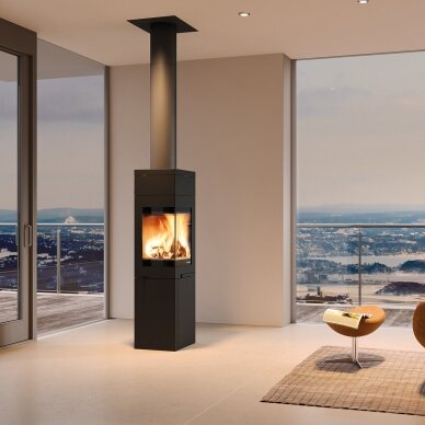 Plieninė krosnelė Nordpeis Quadro 3 Basic 6kW 1 Plieninė krosnelė Nordpeis Quadro 3 Basic 6kW 1