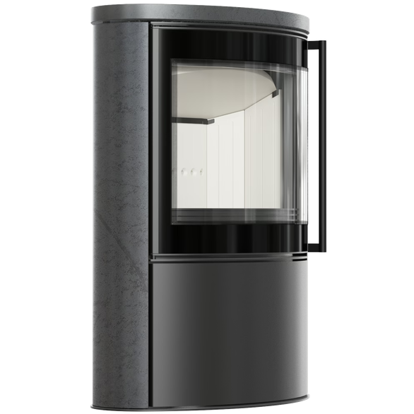 Plieninė krosnelė Kratki Bjorn GREY SATIN 7kW Plieninė krosnelė Kratki Bjorn GREY SATIN 7kW