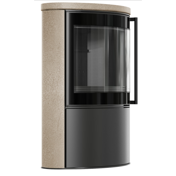 Plieninė krosnelė Kratki Bjorn GOLD SATIN 7kW