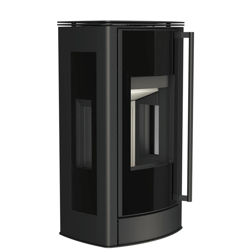Plieninė krosnelė Kratki Enyo Wall 5,5kW, pakabinama
