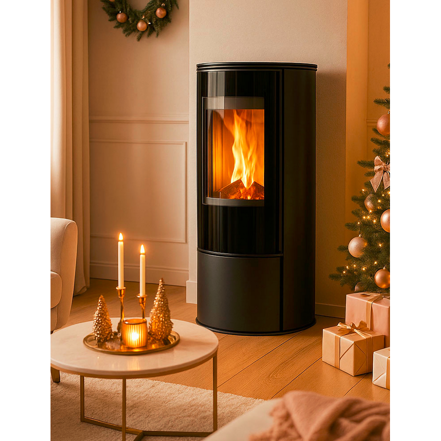 Plieninė krosnelė KRATKI Skadi 5,5kW 1 Plieninė krosnelė KRATKI Skadi 5,5kW 1