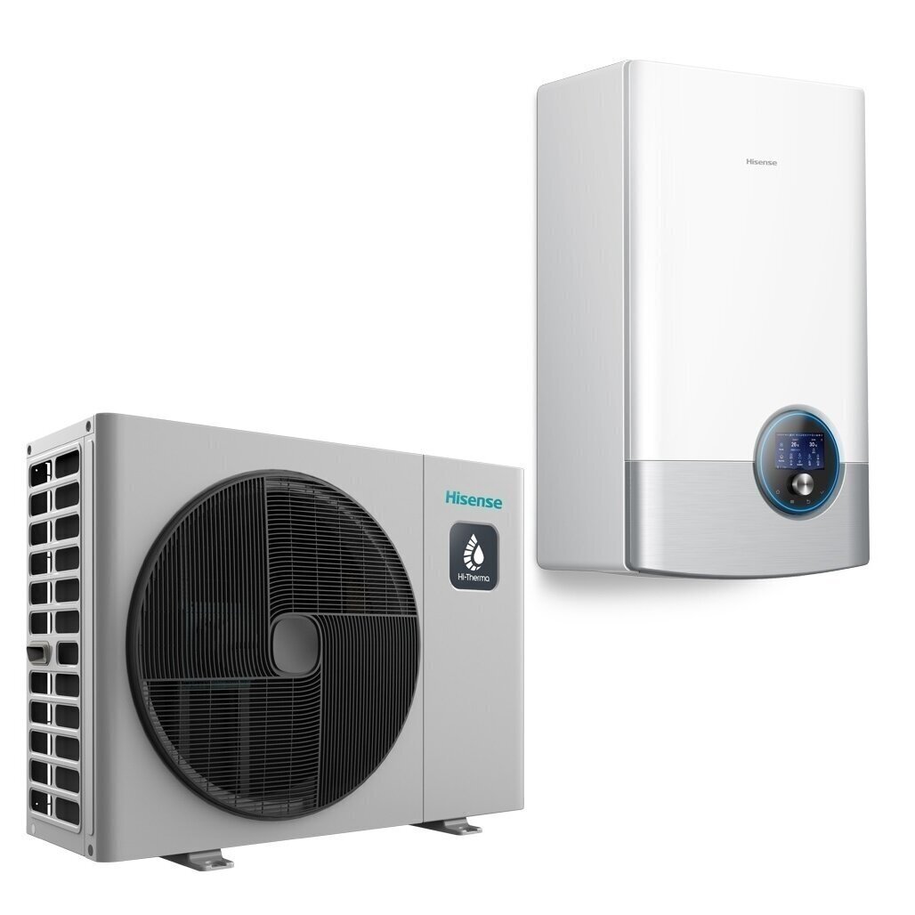 Šilumos siurblys oras/vanduo Hisense Hi-Therma Split AHW-160HCDS1 + AHM-160HCDSAA 16.0/13.0kW