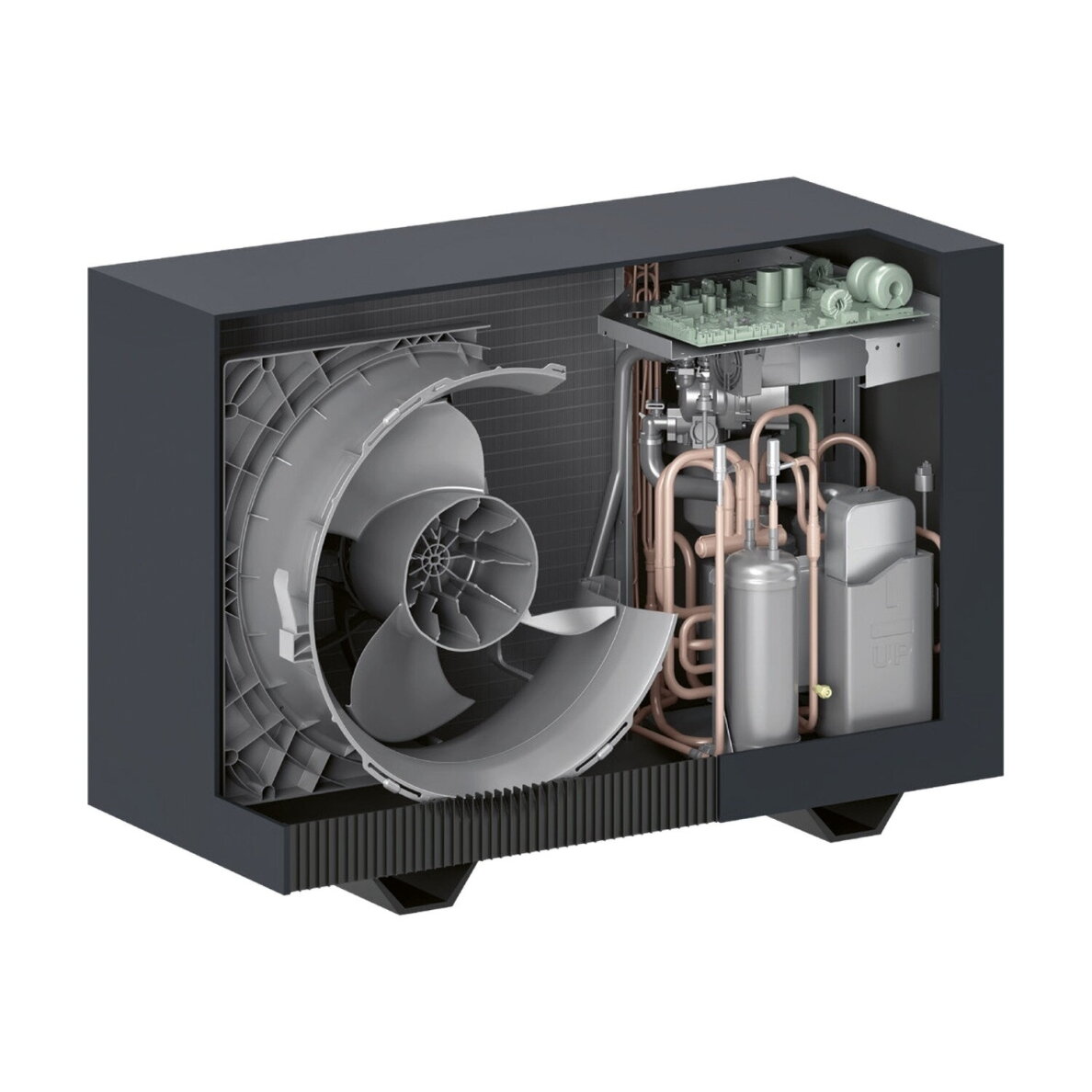 Šilumos siurblys monoblokas oras/vanduo Viessmann Vitocal 200-A 8,0kW 2