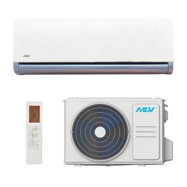 Šilumos siurblys oras-oras MDV Blue XT 09HRFN8 2.6/2.93kW Šilumos siurblys oras-oras MDV Blue XT 09HRFN8 2.6/2.93kW