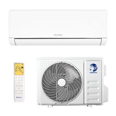 Šilumos siurblys oras-oras Nordis Galaxy G12TC1 3,58/3,9kW Šilumos siurblys oras-oras Nordis Galaxy G12TC1 3,58/3,9kW