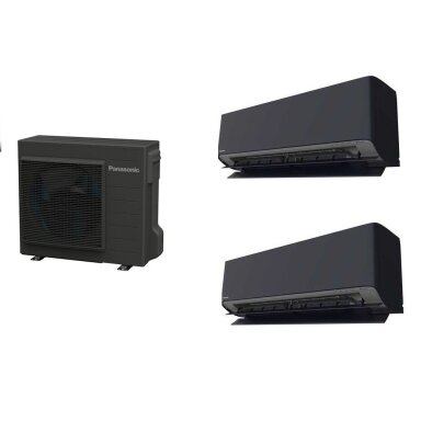 Šilumos siurblys oras-oras Panasonic su HZ vidinėmis dalimis 2-iems kambariams Šilumos siurblys oras-oras Panasonic su HZ vidinėmis dalimis 2-iems kambariams