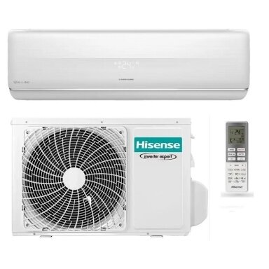 Šilumos siurblys oras/oras Hisense Fresh Air QJ35XJ3AG / AS35XJ3EW 3,5/4,2kW
