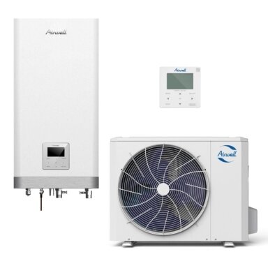 Šilumos siurblys oras/vanduo Airwell Wellea Split 6,2/6,55kW Šilumos siurblys oras/vanduo Airwell Wellea Split 6,2/6,55kW