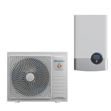Šilumos siurblys oras/vanduo Hisense Hi-Therma Split AHW-060HCDS1 / AHM-060HCDSAA 6,0/5,0kW