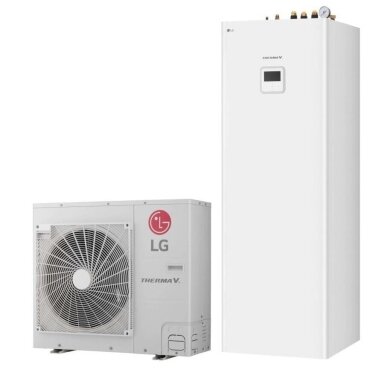 Šilumos siurblys oras/vanduo LG Therma V Split HU071MR/ HN0916T 7,0kW Šilumos siurblys oras/vanduo LG Therma V Split HU071MR/ HN0916T 7,0kW