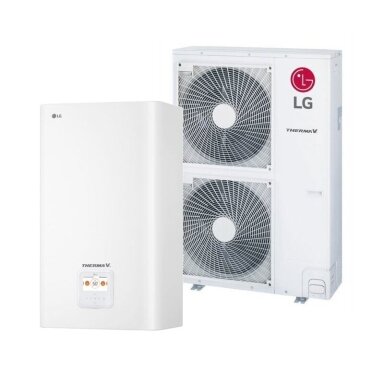 Šilumos siurblys oras/vanduo LG Therma V Split HU123MA / HN1616M 12,0kW Šilumos siurblys oras/vanduo LG Therma V Split HU123MA / HN1616M 12,0kW