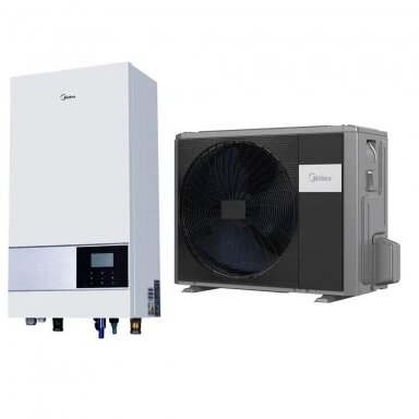 Šilumos siurblys oras/vanduo Midea M-Thermal Arctic MHA-V14W/D2RN8-B2+HB-A160/CGN8-B2 14.5/13.5kW Šilumos siurblys oras/vanduo Midea M-Thermal Arctic MHA-V14W/D2RN8-B2+HB-A160/CGN8-B2 14.5/13.5kW