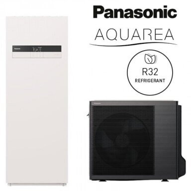Šilumos siurblys oras/vanduo Panasonic Aquarea "Viskas viename" K kartos WH-ADC0309K3AN / WH-UDZ07KE5 7,0kW Šilumos siurblys oras/vanduo Panasonic Aquarea "Viskas viename" K kartos WH-ADC0309K3AN / WH-UDZ07KE5 7,0kW