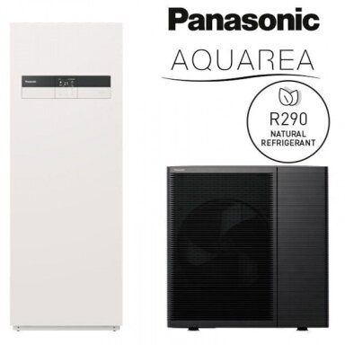 Šilumos siurblys oras/vanduo Panasonic Aquarea "Viskas viename" L kartos WH-ADC0509L6E5 / WH-WDG09LE5 9,0kW Šilumos siurblys oras/vanduo Panasonic Aquarea "Viskas viename" L kartos WH-ADC0509L6E5 / WH-WDG09LE5 9,0kW