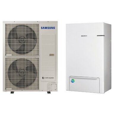 Šilumos siurblys oras/vanduo Samsung AE160ANYDGH/EU+AE160AXEDGH/EU 15,0/16,0kW Šilumos siurblys oras/vanduo Samsung AE160ANYDGH/EU+AE160AXEDGH/EU 15,0/16,0kW