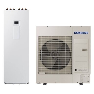 Šilumos siurblys oras/vanduo Samsung AE260RNWSEG/EU-AE090RXEDEG/EU 9,0/8,7kW Šilumos siurblys oras/vanduo Samsung AE260RNWSEG/EU-AE090RXEDEG/EU 9,0/8,7kW