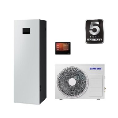 Šilumos siurblys oras/vanduo Samsung Climate Hub AI Home 9,0/8,7kW su talpa Šilumos siurblys oras/vanduo Samsung Climate Hub AI Home 9,0/8,7kW su talpa